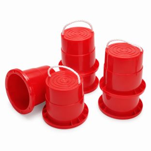 Stand Tall Bucket Stilts – Set of 3 Pairs