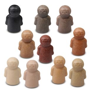 Little People Like Me 2"H - 10 pieces