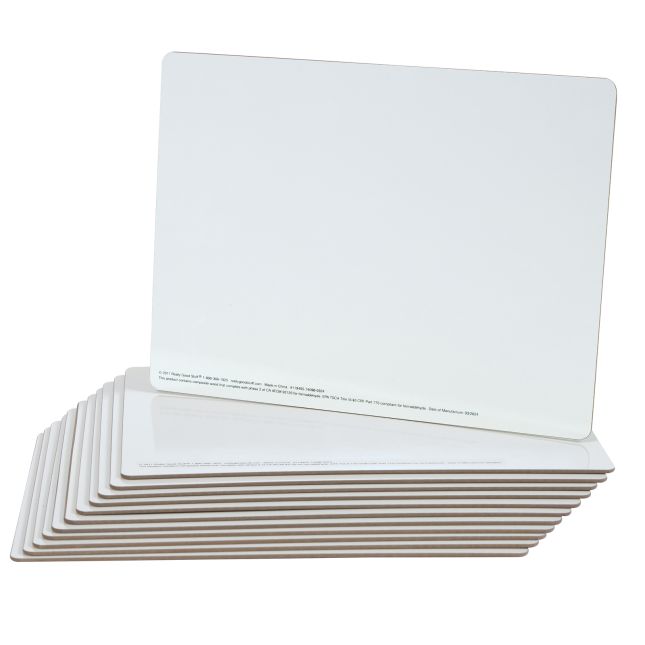 Write Again® Dry Erase Boards - Set of