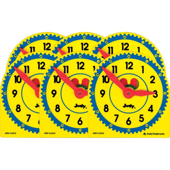 Judy® Plastic Clock Class Pack