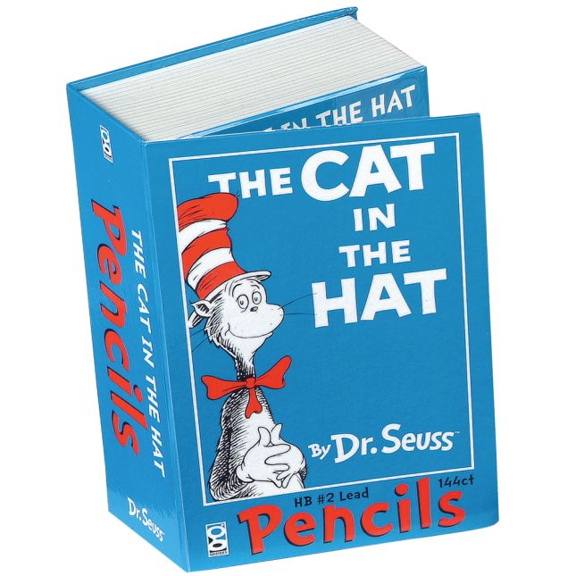 Cat In The Hat Box Of 144 Pencils