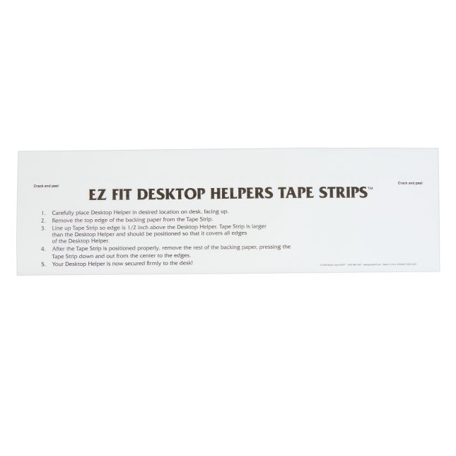 EZ Fit Desktop Helper Tape Strips™ - Set Of 36