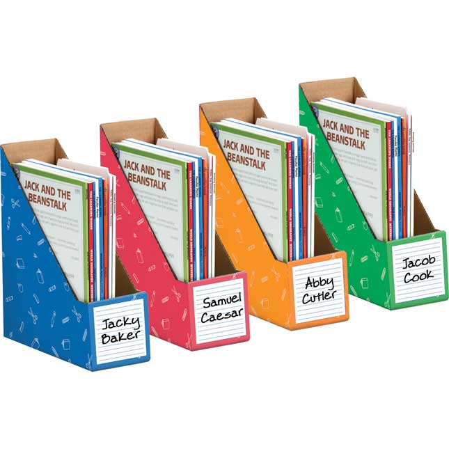 Store More® Book Holders 11¾" Tall - Set of 4