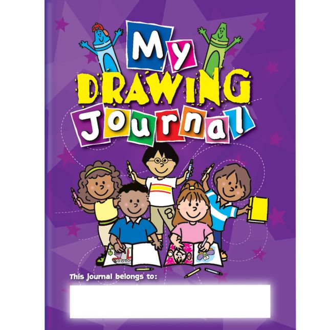 Picture This! Jumbo Drawing Journals - Set of 12