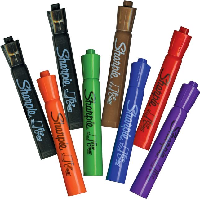 Sharpie Chart Markers