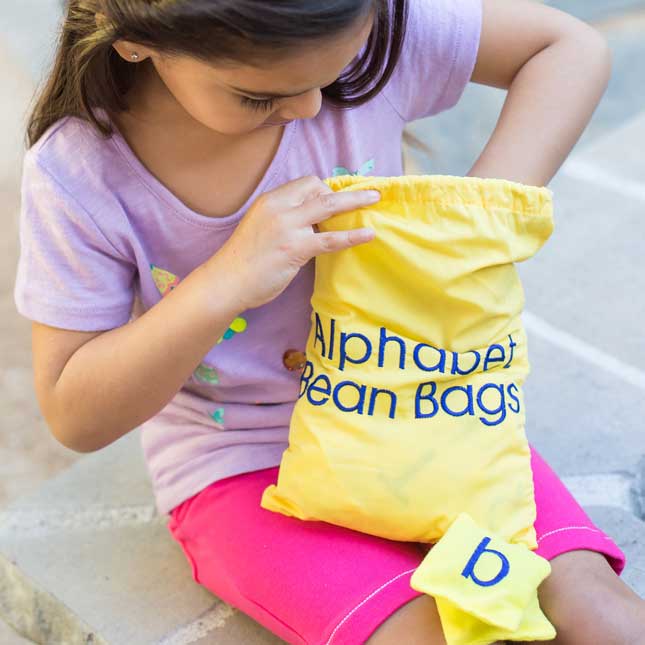 Alphabet Bean Bags