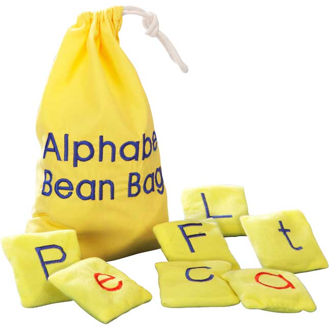 Alphabet Bean Bags