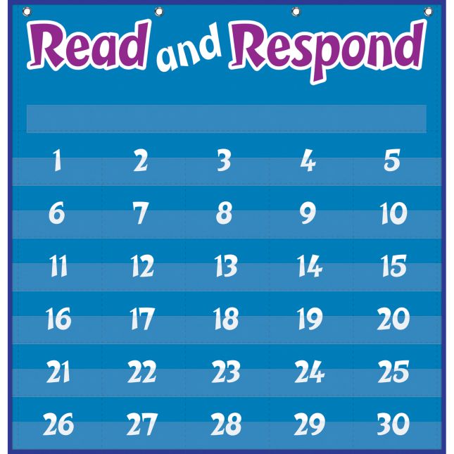 Read And Respond Pocket Chart™ - 1 pocket chart