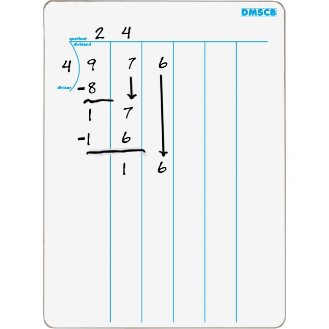 Multi-Digit Computation Dry Erase Board Set - 6 Boards