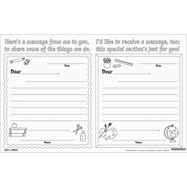 Ready-To-Decorate® Parent Night Note Swap - 24 Notes.