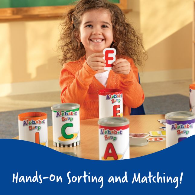 Alphabet Soup Sorters - 192 pieces