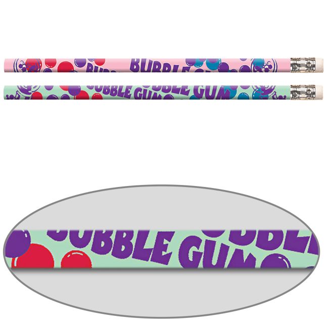 Smencils Pencils, Scented, No. 2, Bubble Gum