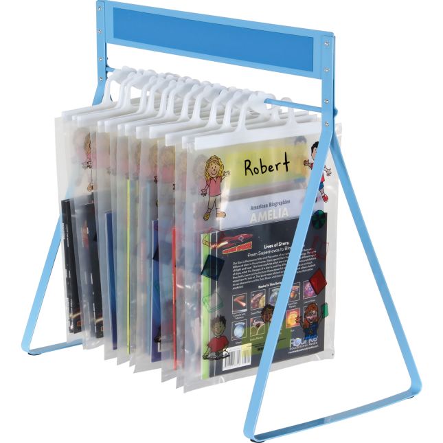 Really Good Stuff® Store More Sturdy Hang-Up Totes Rack™ - 1 rack