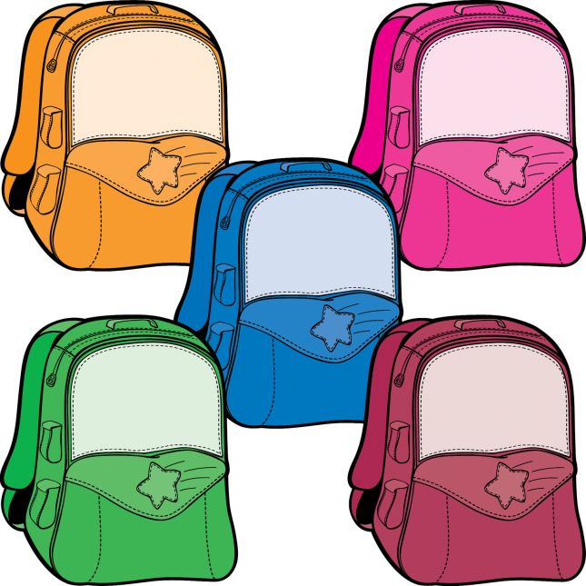 Student Name Backpack Magnets