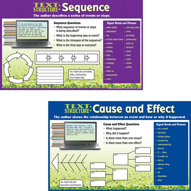 Text Structures 6 Poster Set