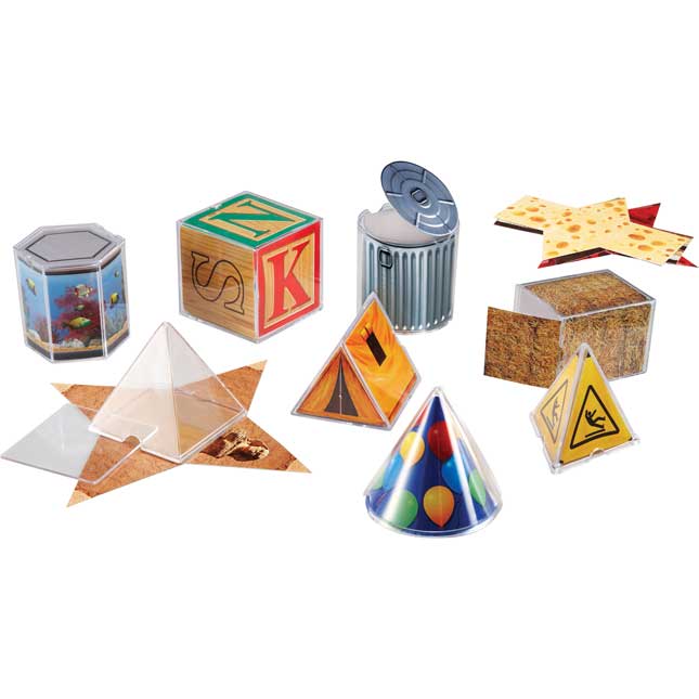 Real World Folding Geometric Shapes™ – Set Of 32