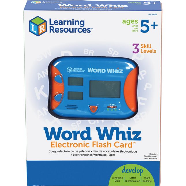 Word Whiz Electronic Flash Card™