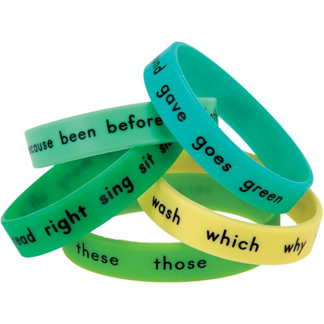 Sight Word Bracelets - Second Grade - 15 bracelets