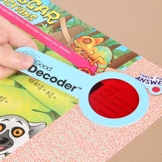 Skill Stretchers With Decoders™ Grade 4 Math - Set 1