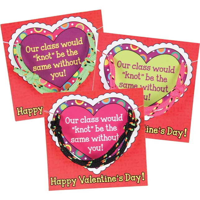 Valentine's Day Friendship Card and Bracelet