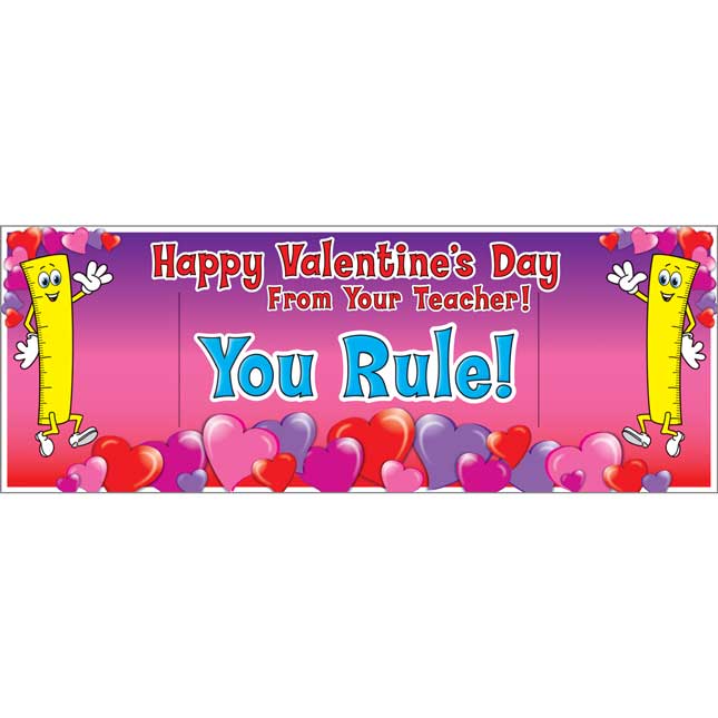 You Rule! Valentine's Day Cards And Rulers