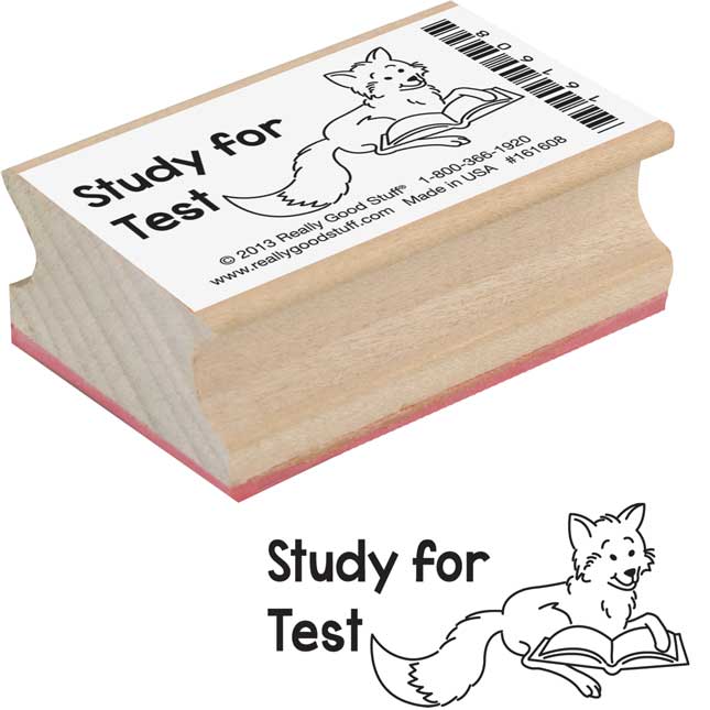 Student/Parent Reminder Rubber Stamp Set