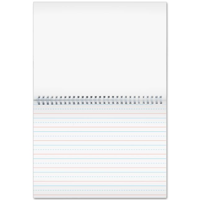 Deluxe Spiral Landscape Writing Journals (Teal Star Cover) - 112 Pages