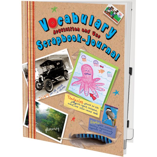 Really Good Stuff® Vocabulary Acquisition And Use Scrapbook-Journals - 12 journals