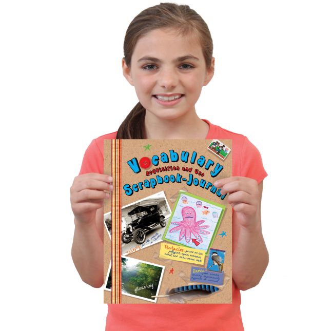 Really Good Stuff® Vocabulary Acquisition And Use Scrapbook-Journals - 12 journals