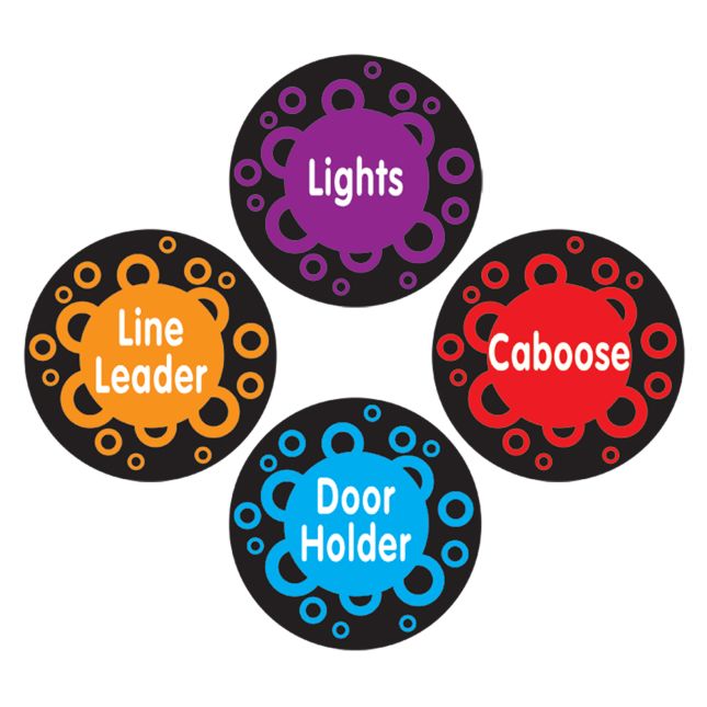 Really Good Stuff® EZ Stick™ Classroom Line-Up Helpers - 36 decals_3