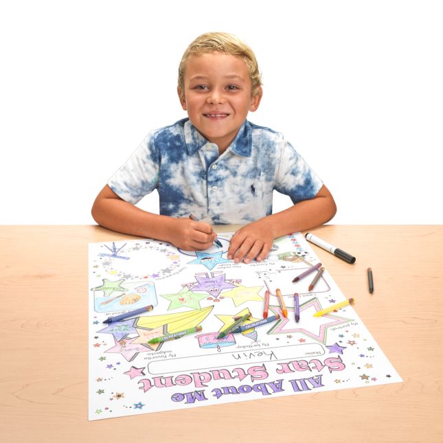 Ready-To-Decorate® All About Me Star Student Posters - 24 posters