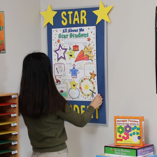 Ready-To-Decorate® All About Me Star Student Posters - 24 posters