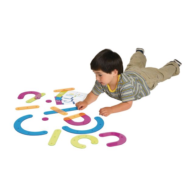 Letter Construction Activity Set – 73 Pieces