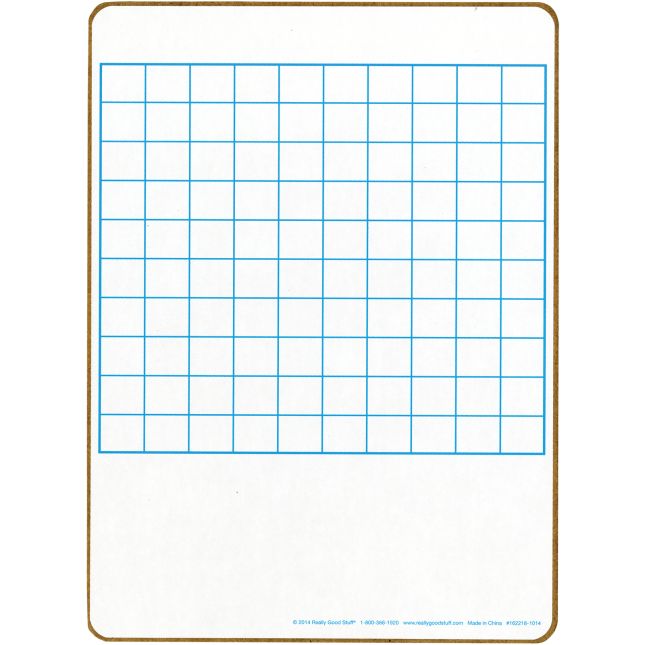 100 Grid Two-Sided Dry Erase Boards - 6 boards_2