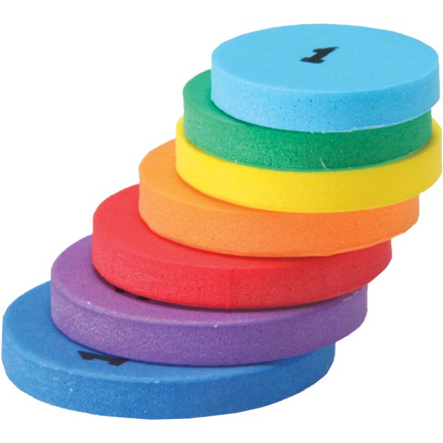 Place Value Foam Tokens - 350 tokens