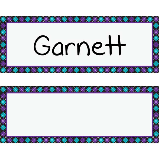 Student Book Collection Chair Pockets™ Name Tag Refill