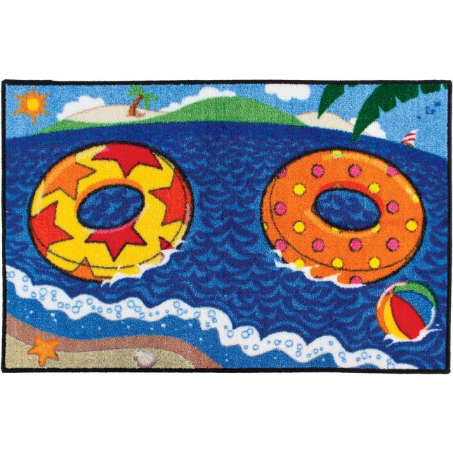 Really Good Stuff® Buddy Rugs™ - Beach - 1 rug