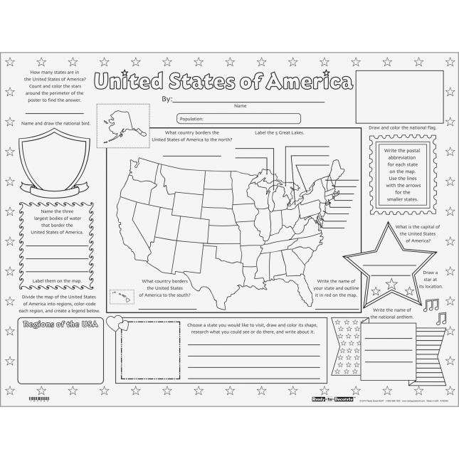 Ready-To-Decorate® United States Of America Posters - 24 posters_1