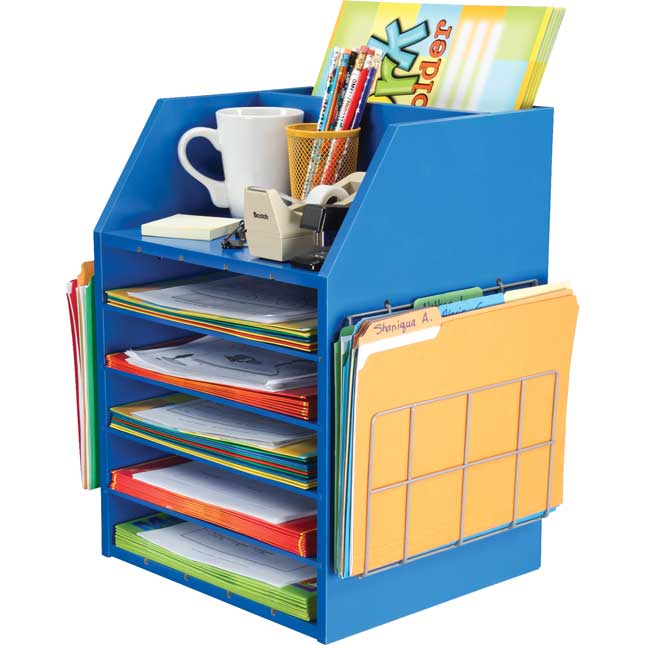 Really Good Teacher's Desktop Organizer™ With Paper Holders