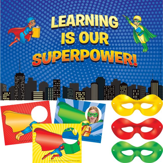 Learning Is Our Superpower Display - 1 banner,