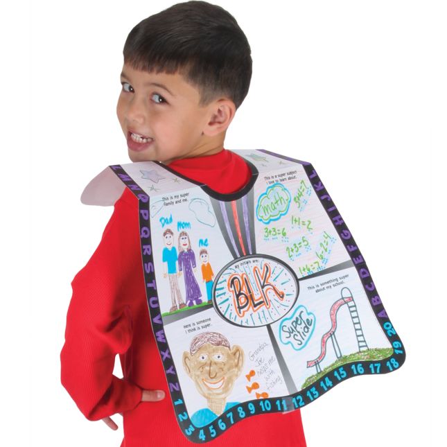 Ready-To-Decorate® All About Me Super Capes - 24 capes