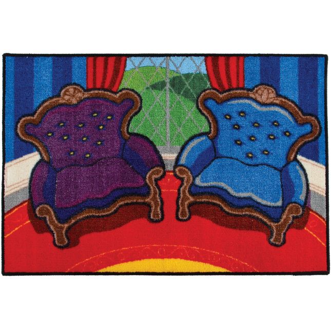 Really Good Stuff® Buddy Rugs™ - Castle - 1 rug