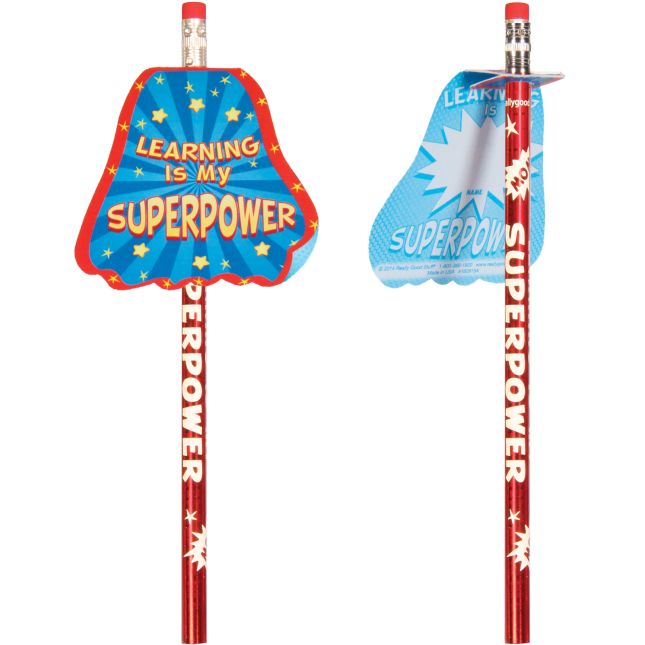 Learning Is My Superpower Pencil Tux And Pencils