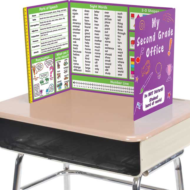 Work Office for Second Grade - Math & ELA