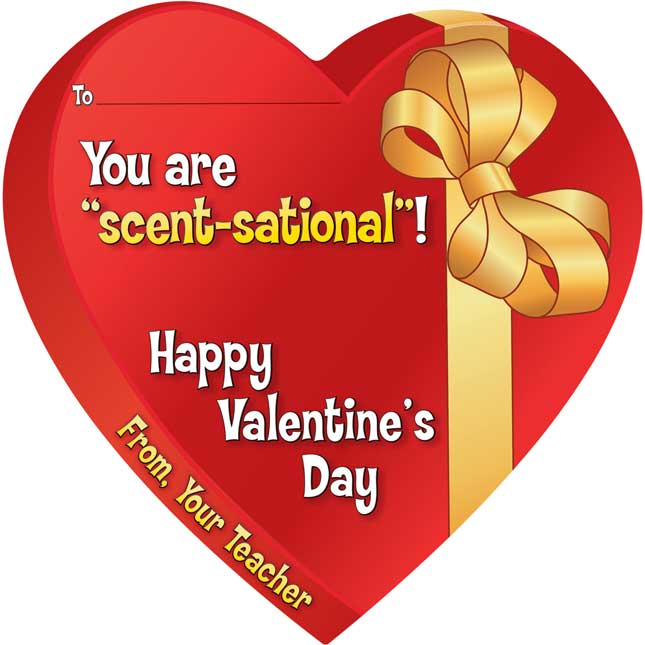 You Are "Scent-sational"! Valentine Cards And Pencils Kit