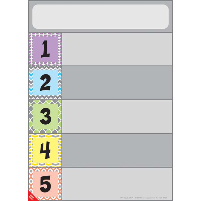 Classroom Management Mini-Flip-Chart Indicators Kit