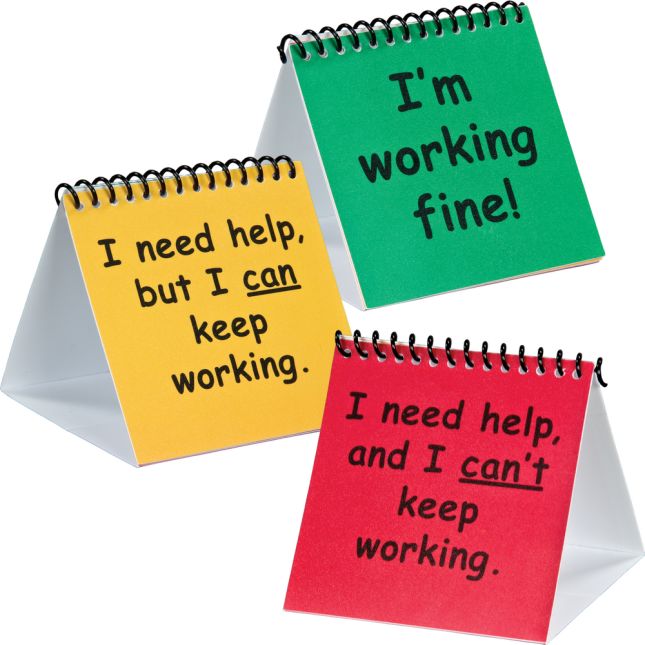 Really Good Stuff® Deluxe I Need Help! Mini-Flip-Charts Set_0