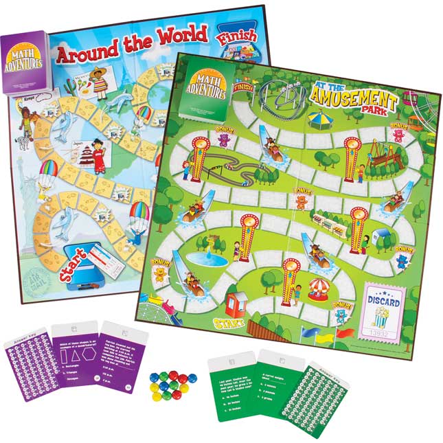 Grades 2-3 Math Adventures Games - Set 2