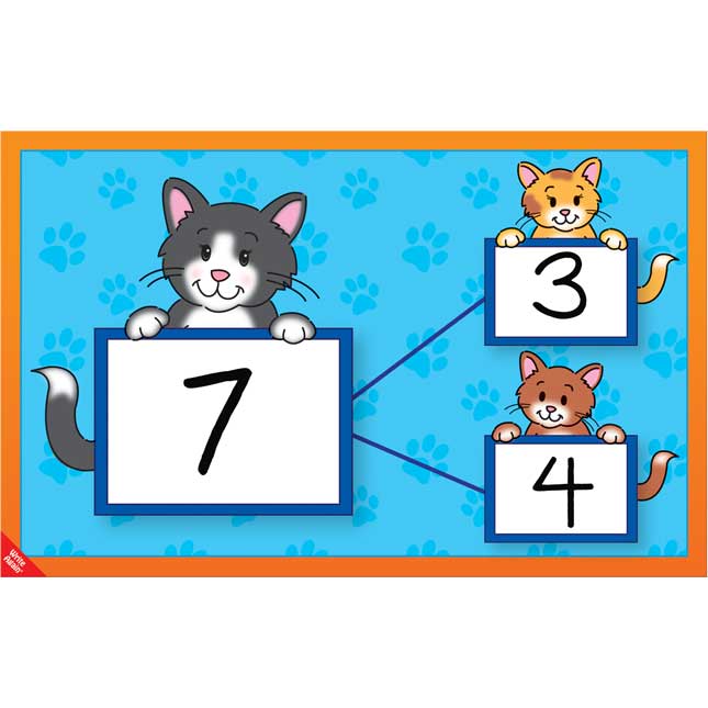 Number Bonds Work Mats Set™ - Animals