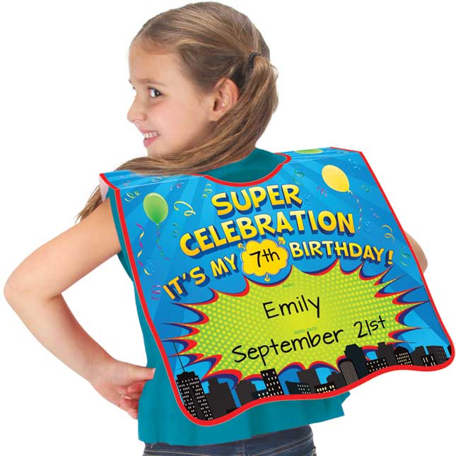 Super Celebration Birthday Capes